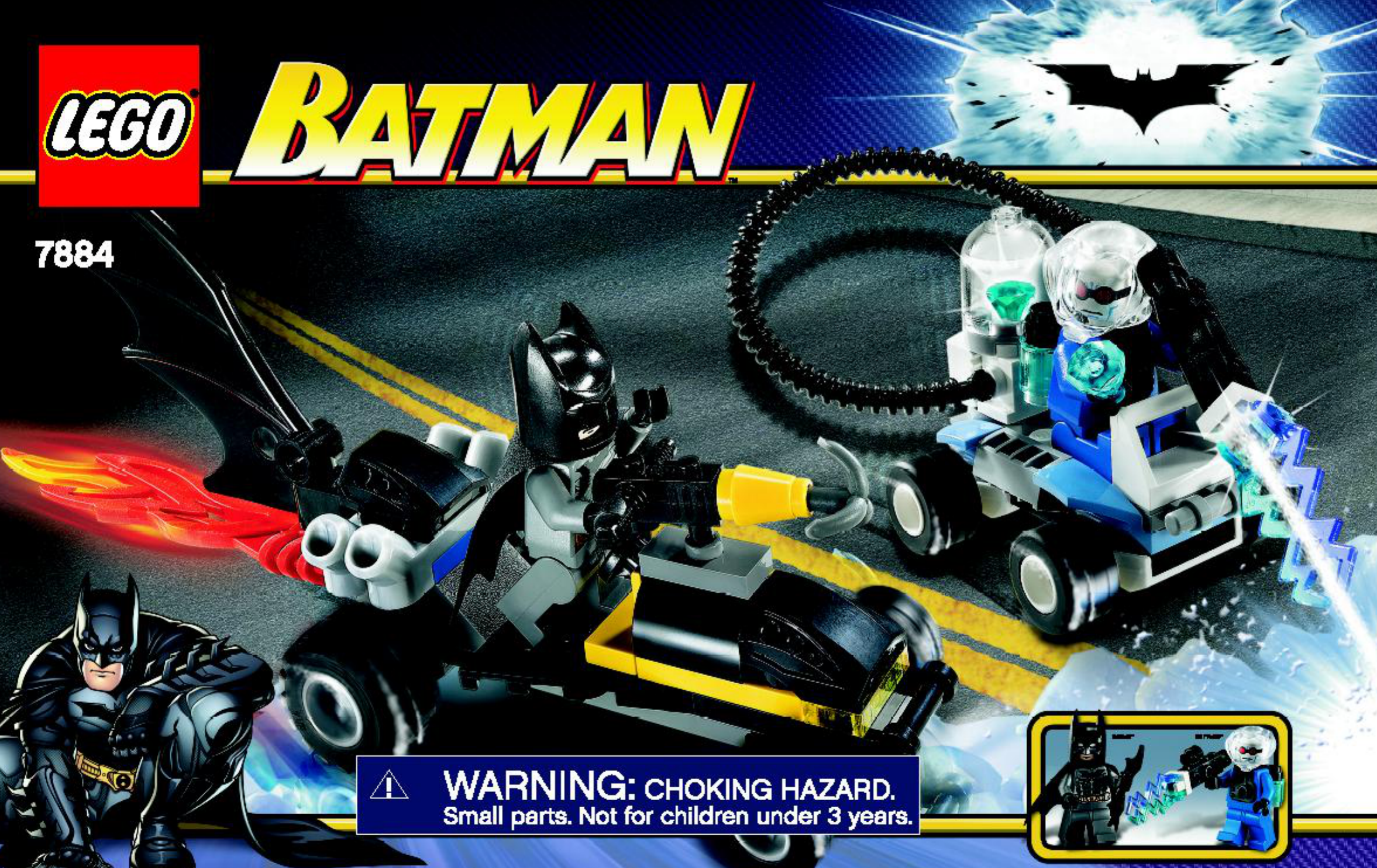 Batman's Buggy: The Escape of Mr LEGO Batman NO BOX LEGO 7884 Freeze 