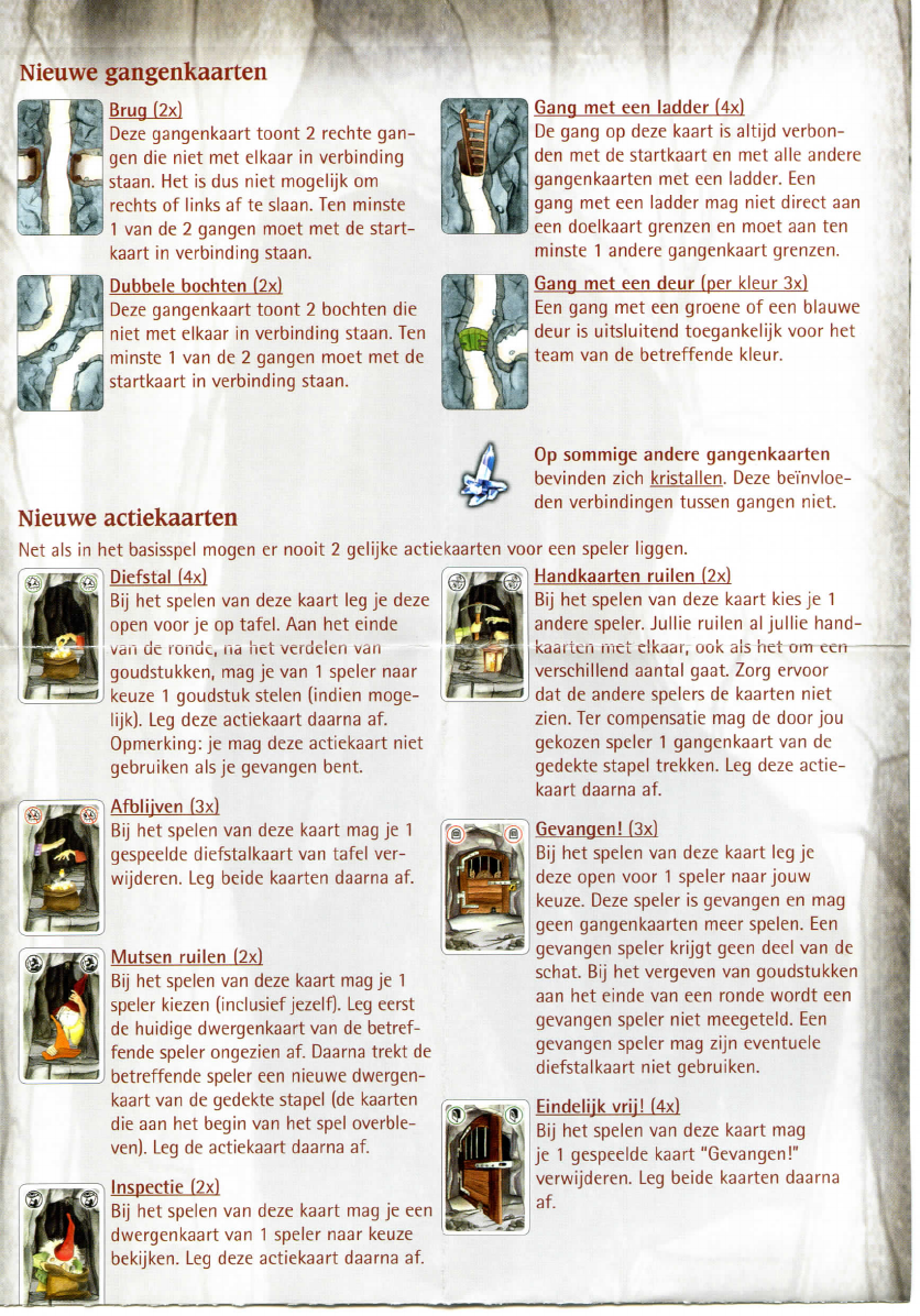 Uitbreiding strijd Menagerry Manual 999 games Saboteur - de uitbreiding (page 4 of 4) (Dutch)