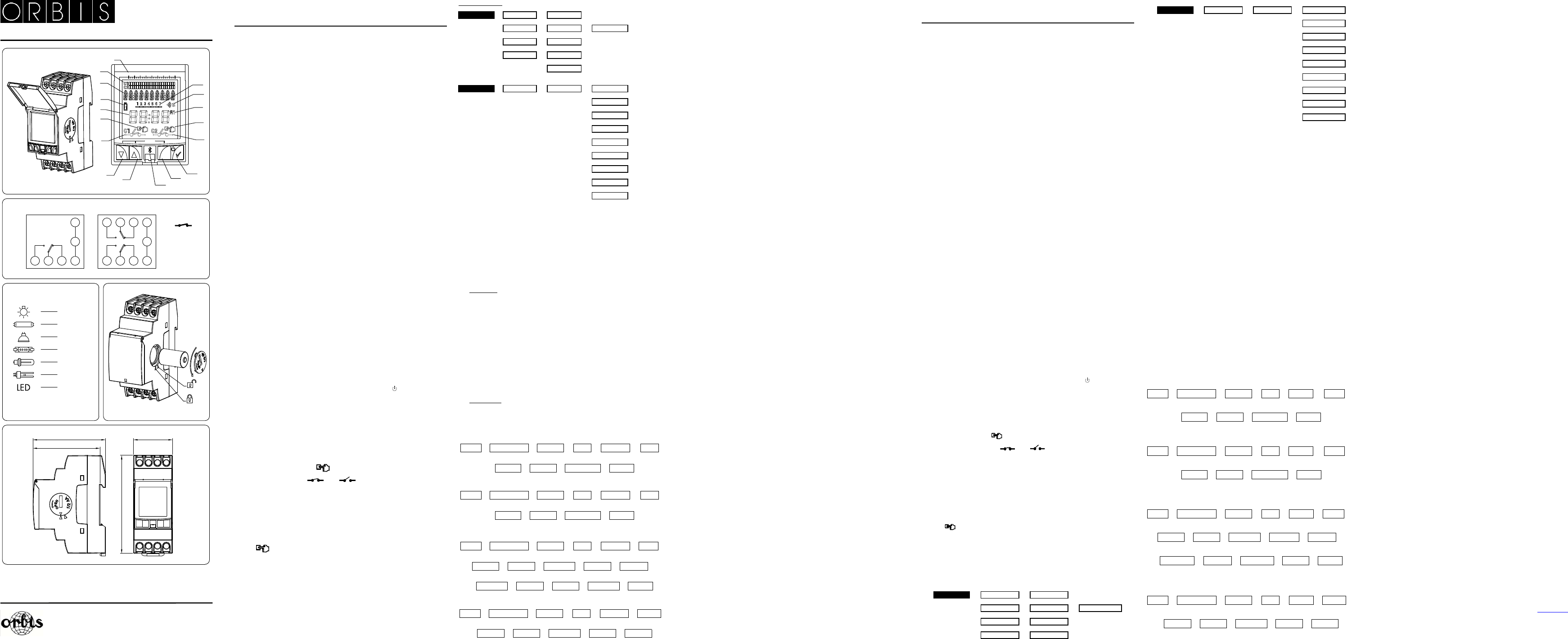 Manual Orbis Data Log Page 1 Of 6 Danish German English Spanish French Italian Norwegian Portuguese Finnish Swedish