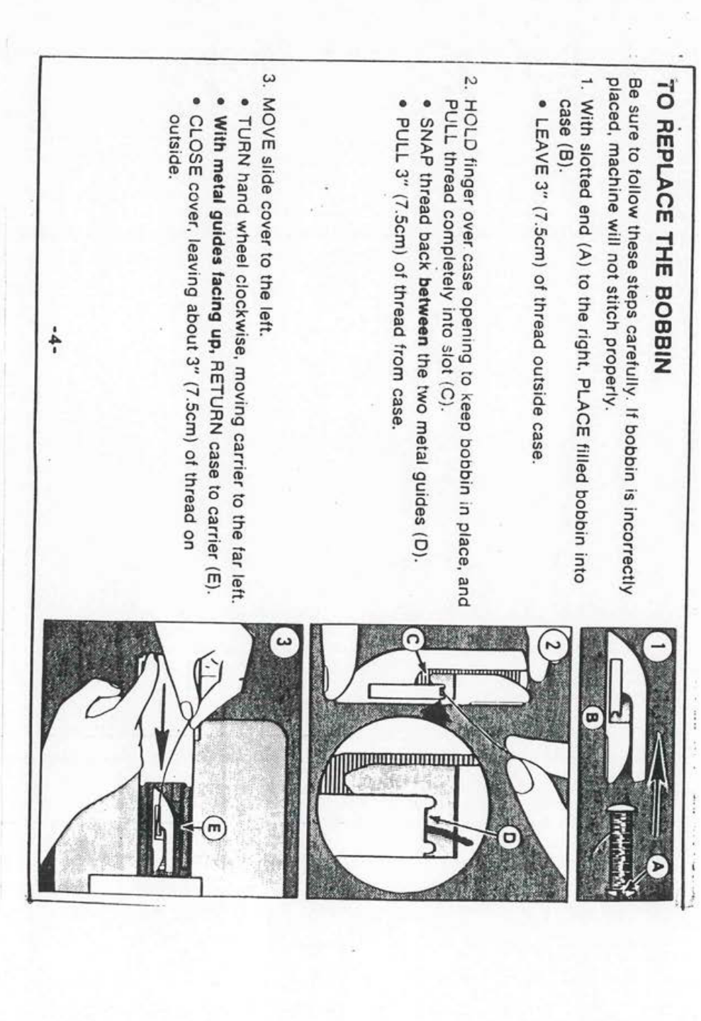 Manual Singer M100A Tiny Tailor (page 5 of 8) (English)