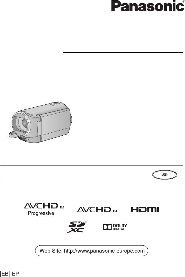 Manual Panasonic HC-V210M (page 1 of 28) (English)