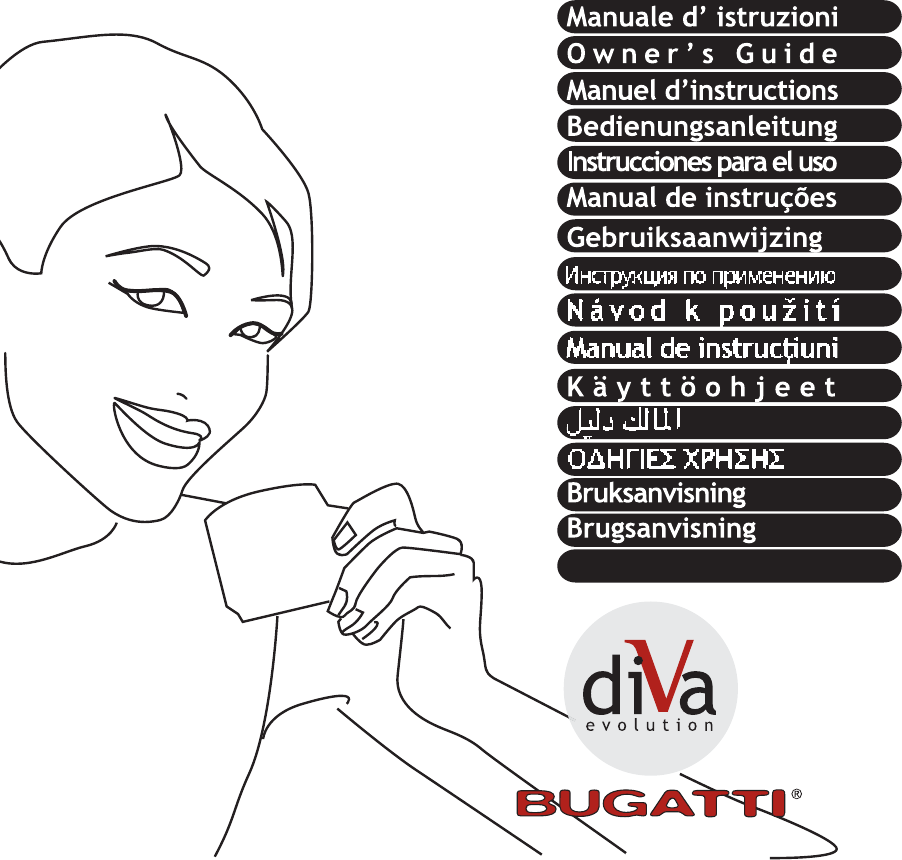Hilse falsk fortryde Manual Bugatti Diva evolution (page 1 of 19) (English)