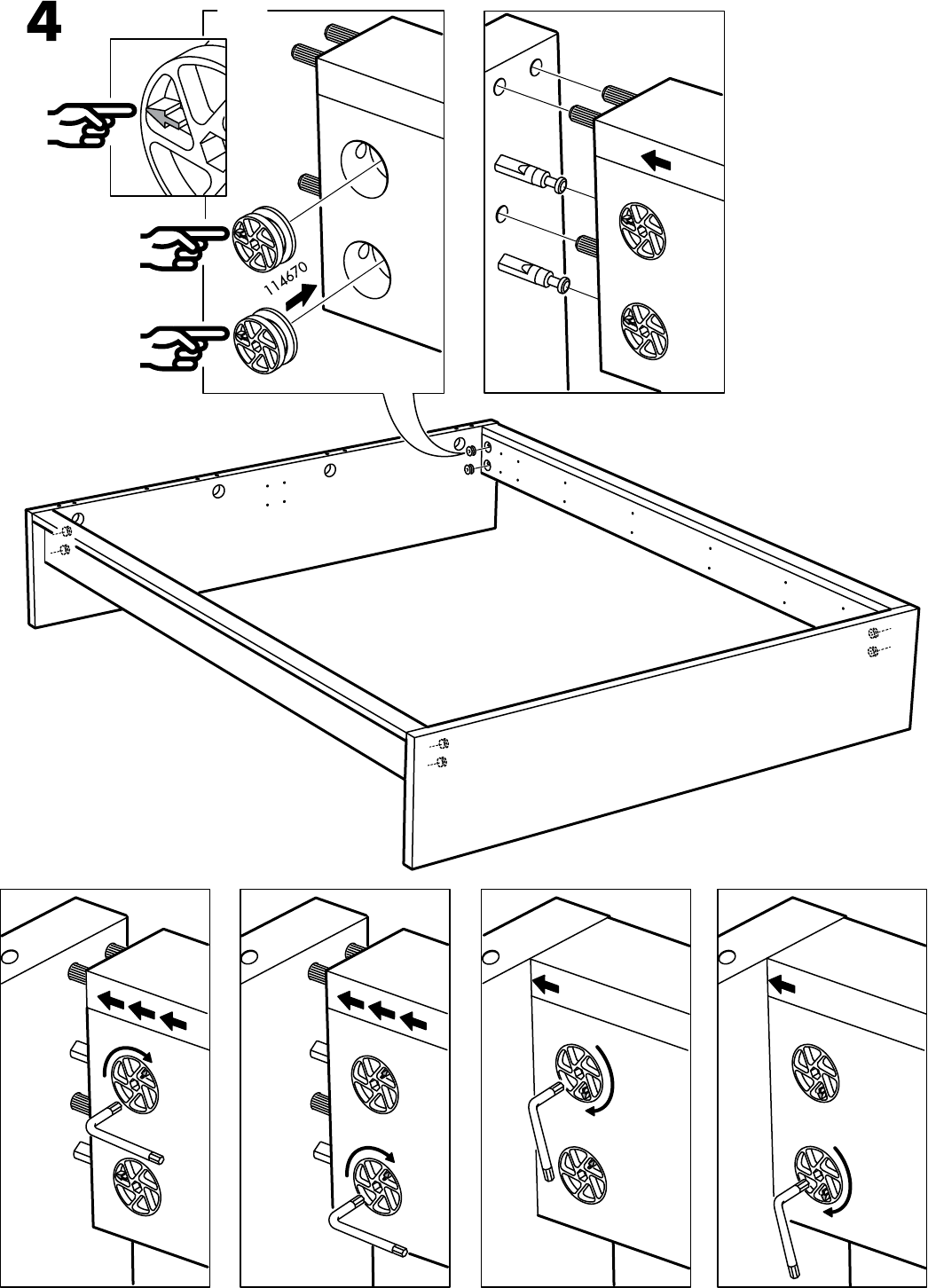 manual ikea 402 494 71 malm bed page 7 of 16 all languages