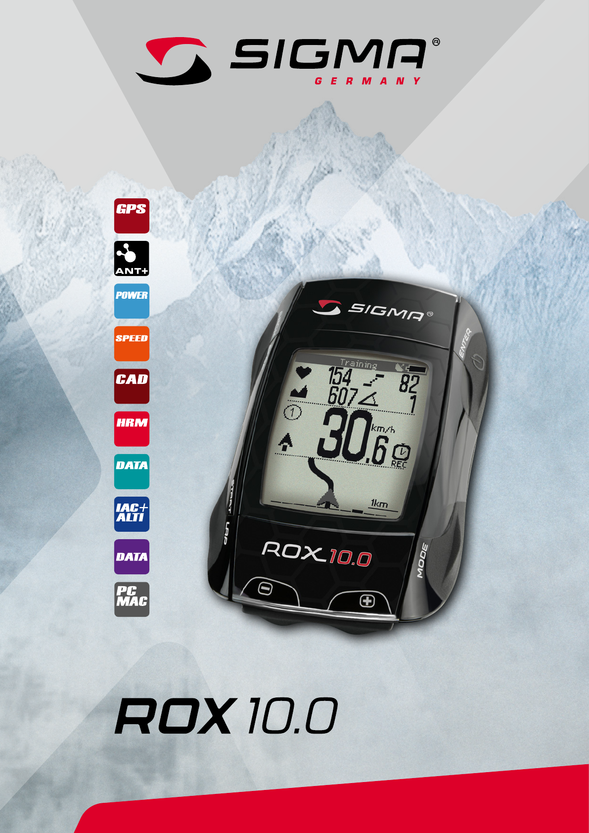 Manual Sigma ROX 10 GPS (page 1 of (English)