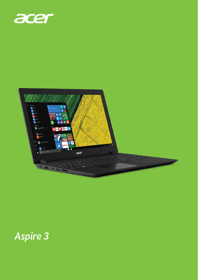 Manual Acer Aspire 3 A315-21 (page 1 of 69) (English)