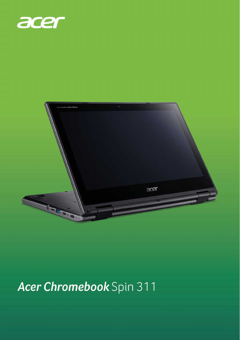 Manual Acer Chromebook Spin 311 (page 1 of 32) (English)