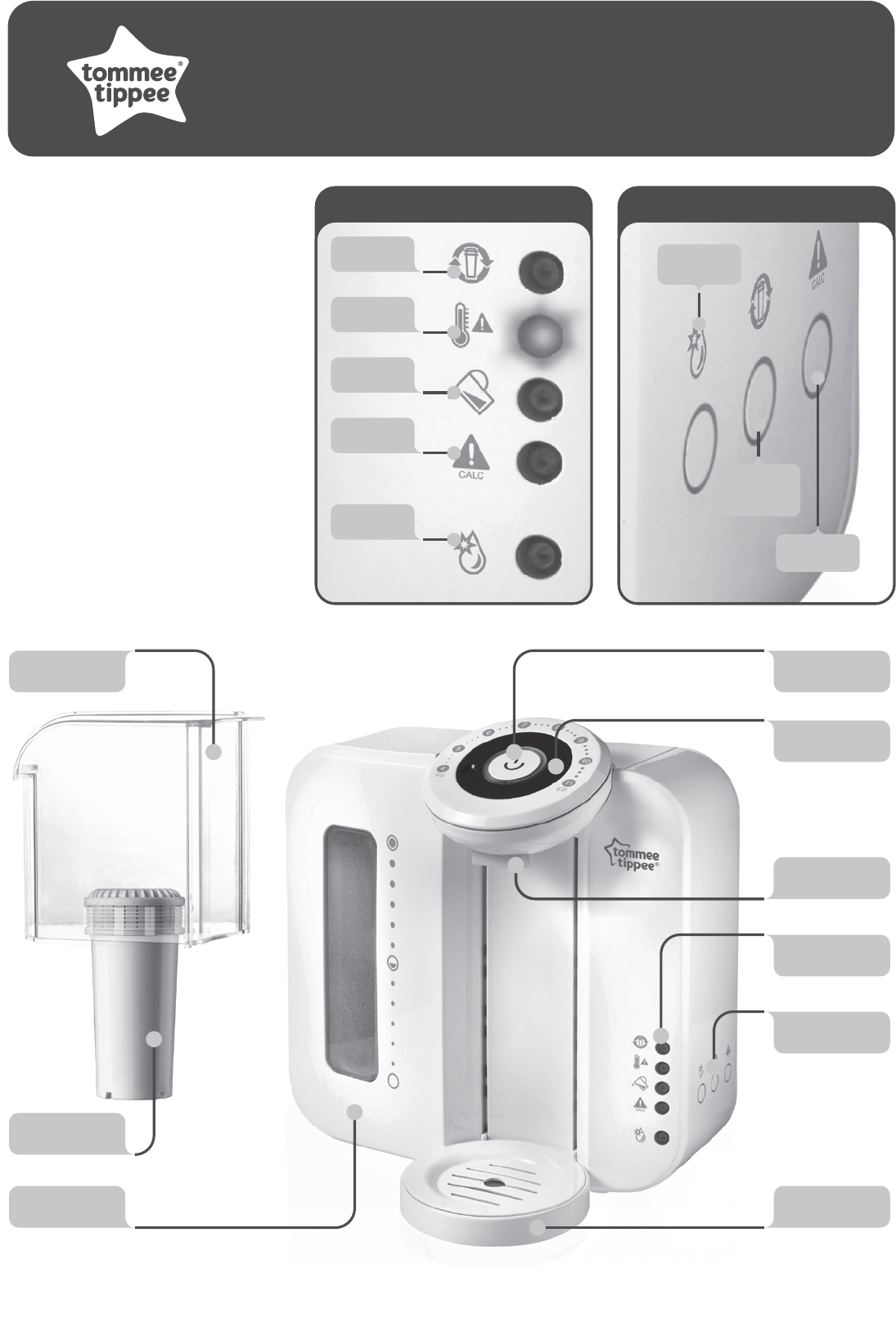 tommee tippee perfect prep machine Parts 