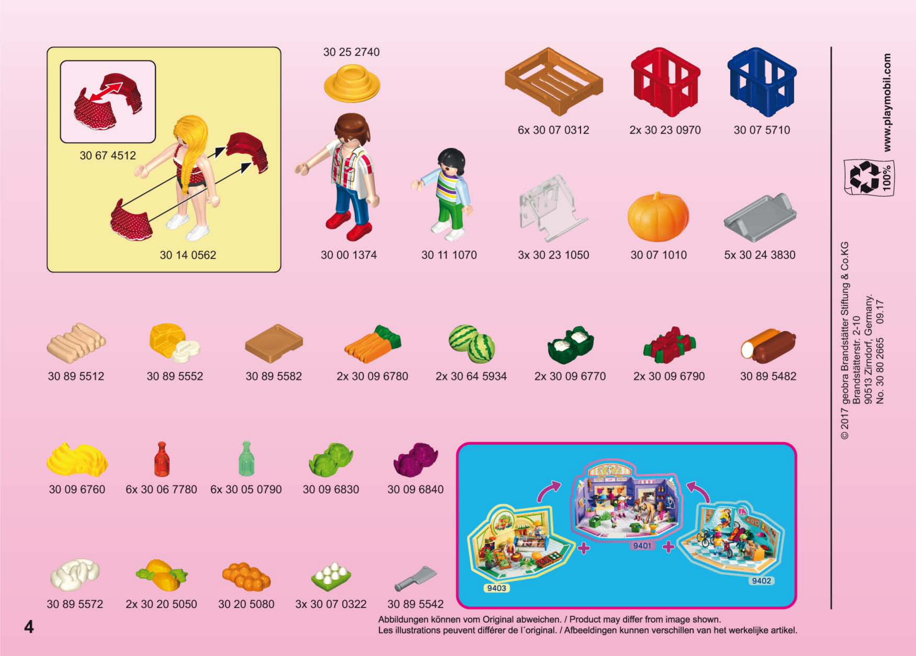Manual Playmobil (page 3 of 4) languages)