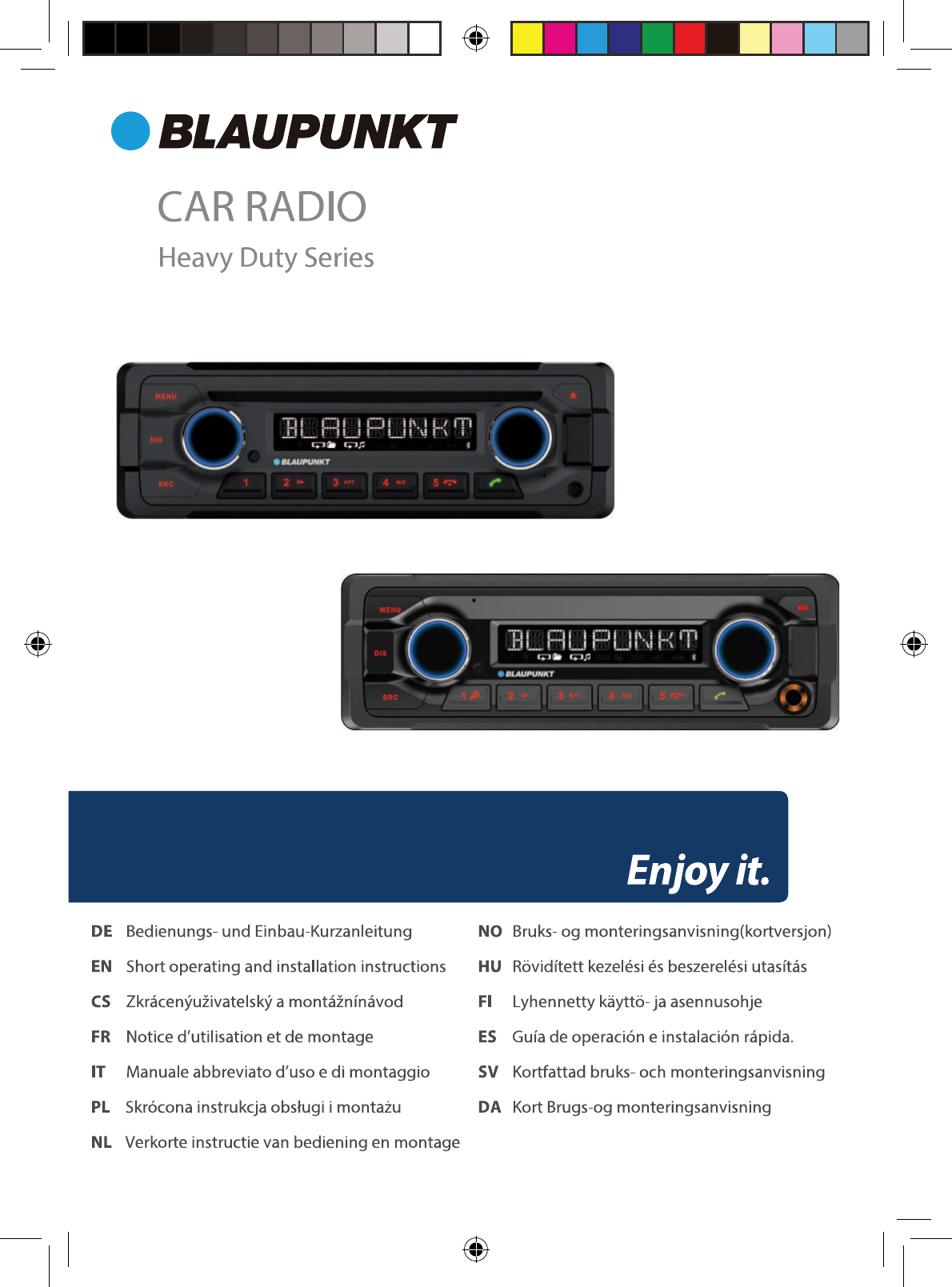 Manual Blaupunkt Denver 212 Dab Bt Page 1 Of 225 Danish German English Spanish French Italian Dutch Norwegian Polish Finnish Swedish