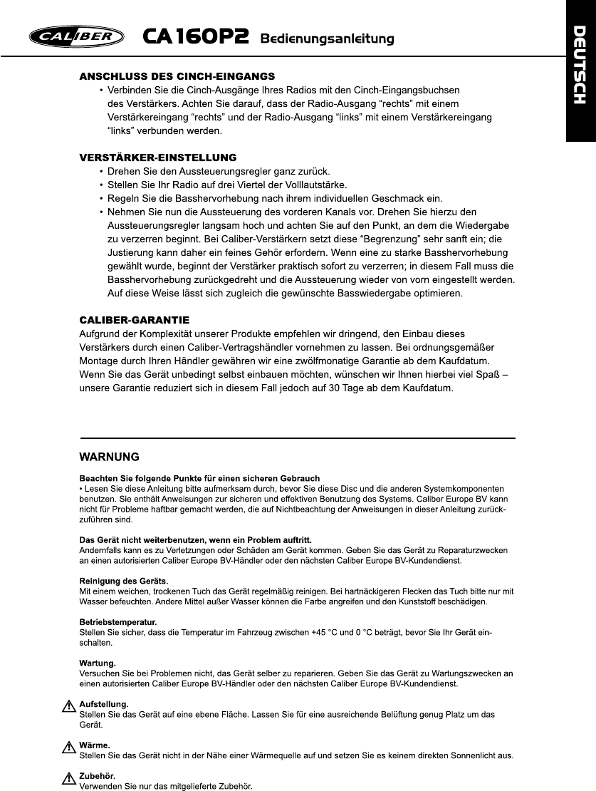 vermogen fantoom Einde Manual Caliber CA160P2 (page 9 of 28) (English, German, Dutch, French,  Italian, Polish, Portuguese, Swedish, Spanish)