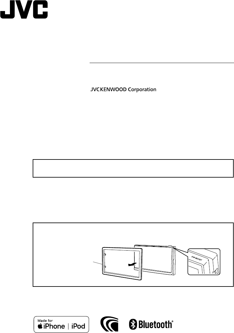 Manual Jvc Kw M25bt Page 1 Of 32 English