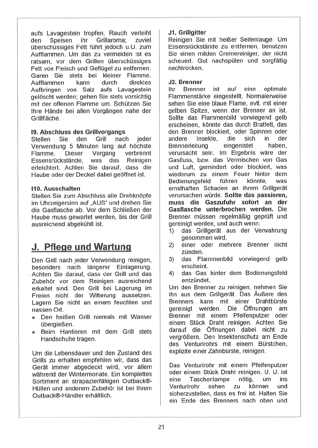 Manual Sonnenkonig Excel 200 Page 21 Of 23 German