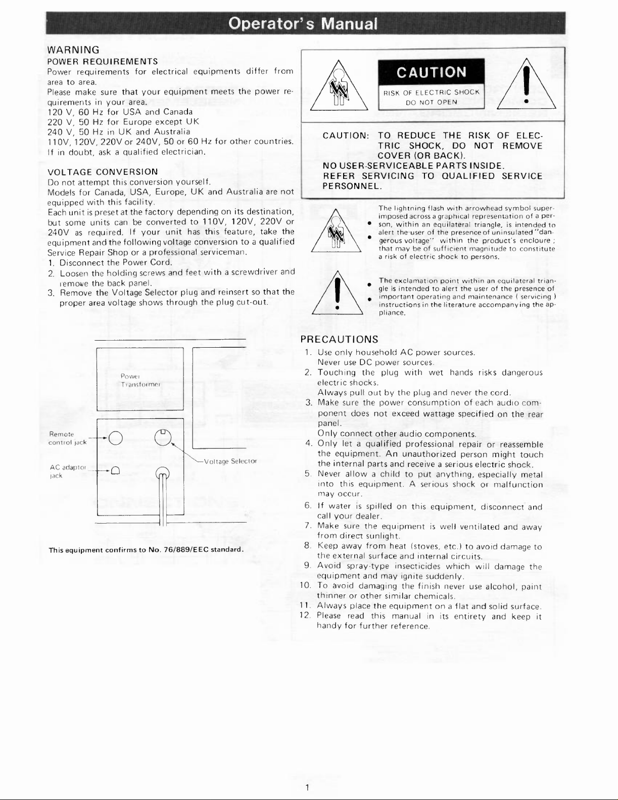 Service Manual-Anleitung für Akai GX-77 