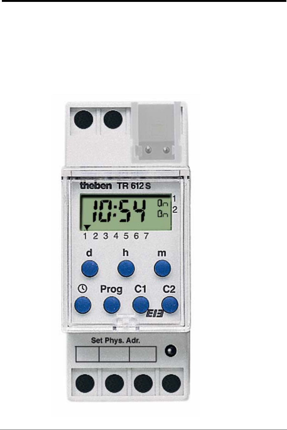 Theben TR612S Digital Time Switch Relay 