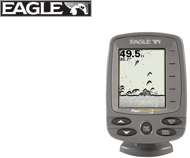 Only Fisheasy 245DS  head ,no any accessories EAGLE FishEasy245DS Fish Finder 