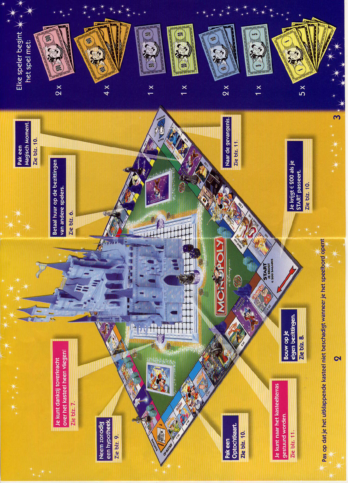 Manual Monopoly Disney 19631 1 of 6)