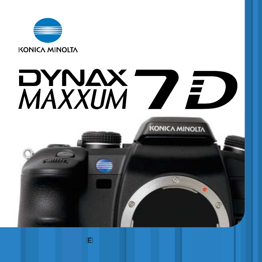 Bedienungsanleitung Minolta Dynax 7D 7-D 7 D Anleitung 