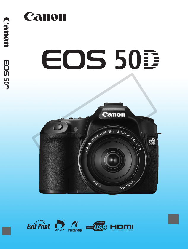 Uittreksel Tegenhanger buiten gebruik Manual Canon EOS 50D (page 1 of 228) (English)