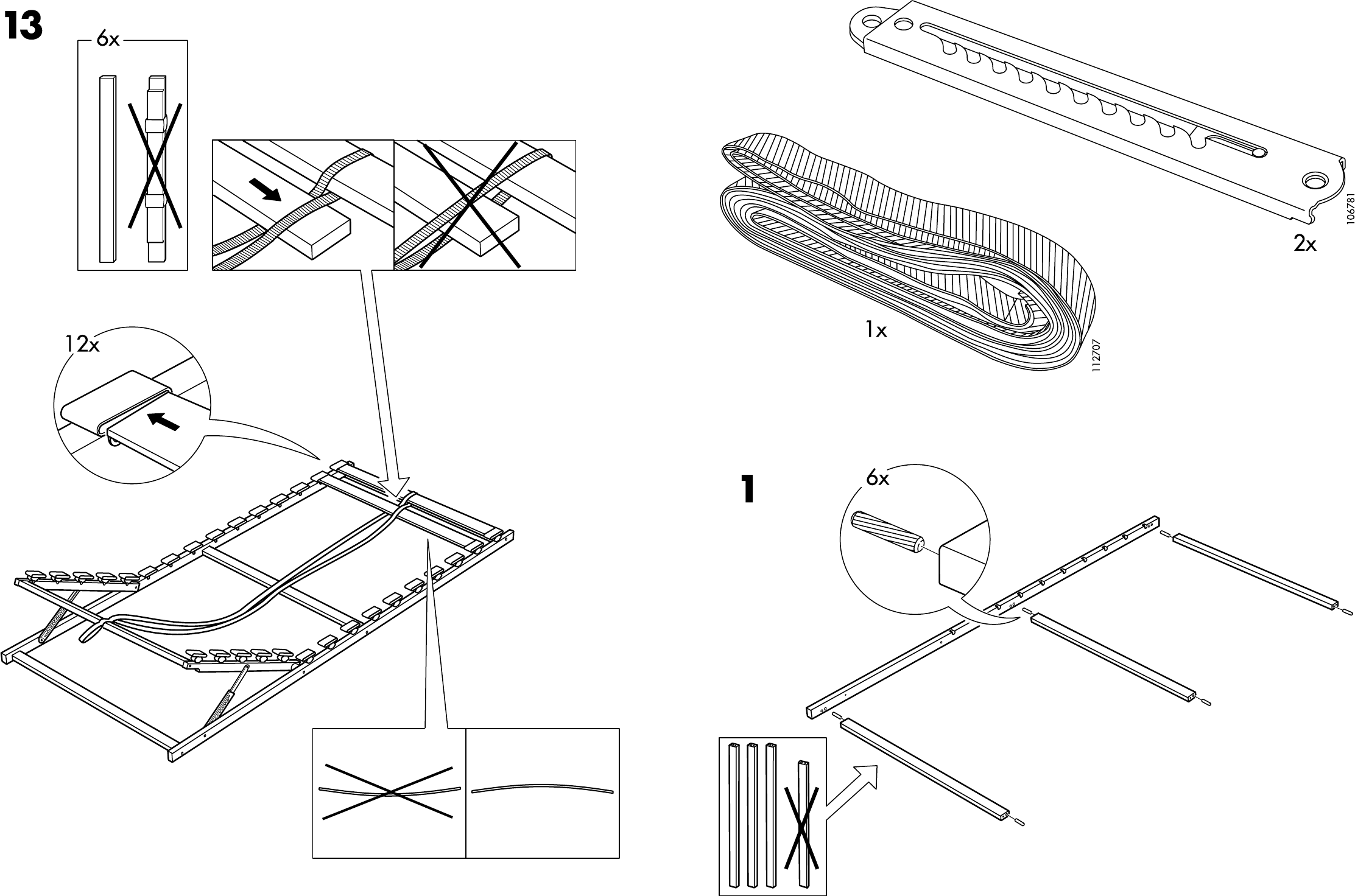 Konijn Bijna chaos Manual Ikea Sultan Lovene lattenbodem (page 5 of 6) (English, German,  Dutch, Danish, French, Italian, Polish, Portuguese, Swedish, Spanish,  Norwegian, Finnish)