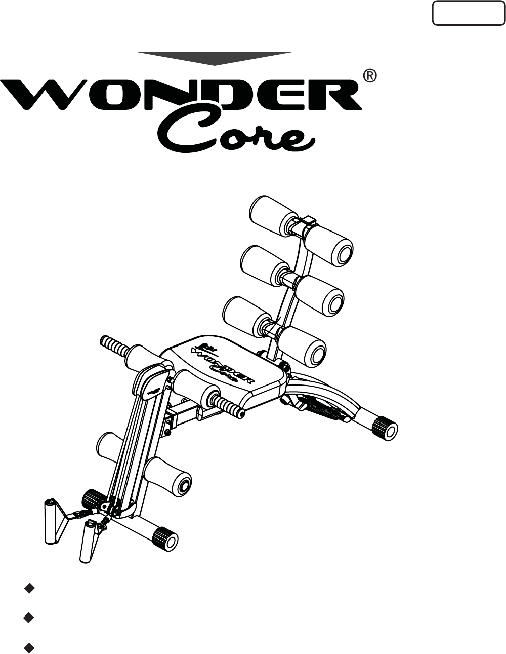 zout rok Sluier Manual BODYORBIT Wonder Core II - WC-83 (page 1 of 12) (Dutch)