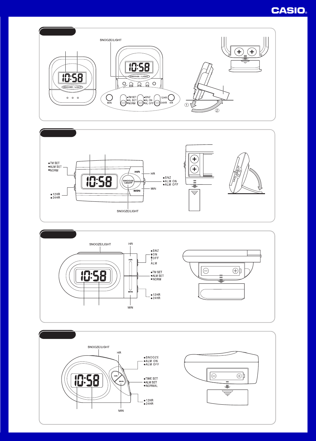 tildeling håndbevægelse Afslut Casio DQ-583 User Manual - Libble.eu
