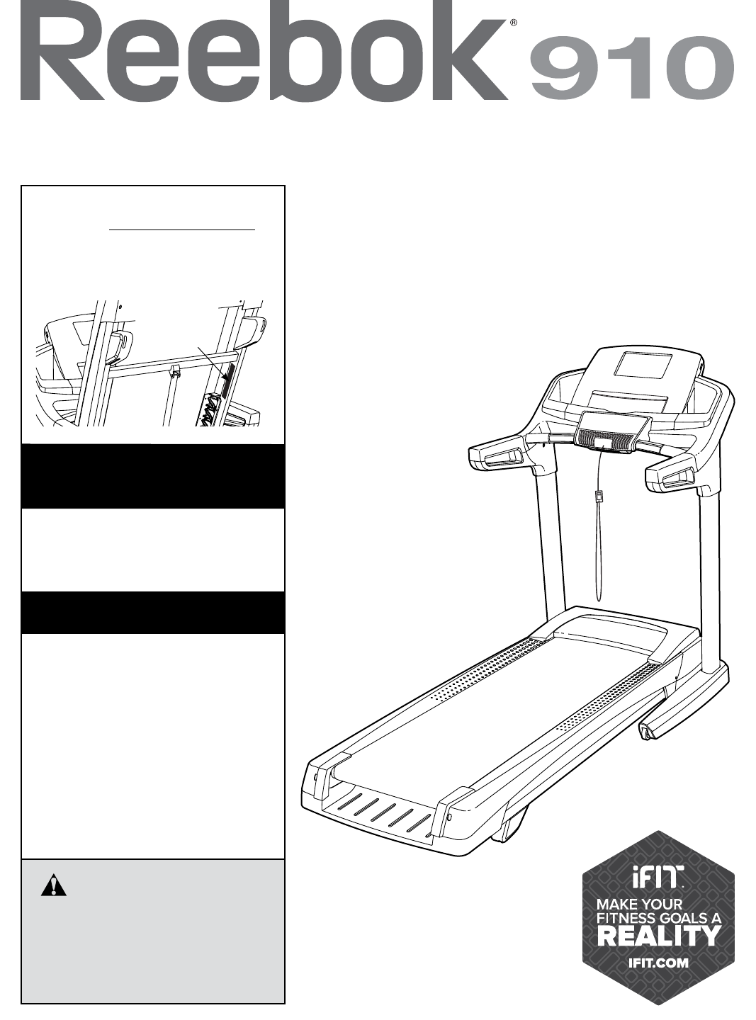 reebok 910 treadmill owners manual